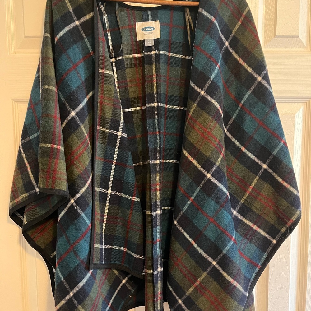 Plaid Cape